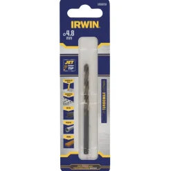 IRWIN turbomax metaalboor dikte Ø 4.8 mm werklengte 52 mm