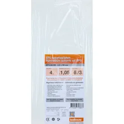 Isobouw isolatieplaat EPS 100x50x4cm 6st 3m²