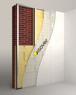 Isover isolatieplaat glaswol 120x60 cm, dikte 8 cm (Rd 2.2) 4,3 m²