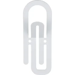 Jashaak enkel Paperclip wit zamak