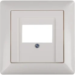Jung AS500 Afdekplaat USB Wit