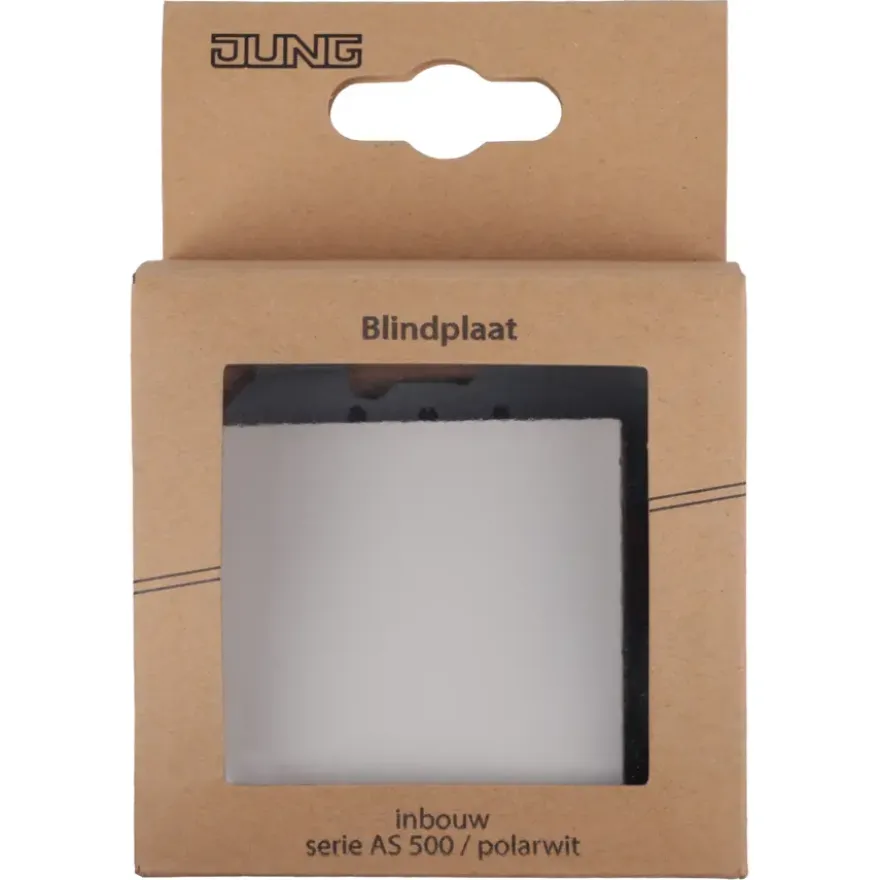 JUNG AS500 Blindplaat wit
