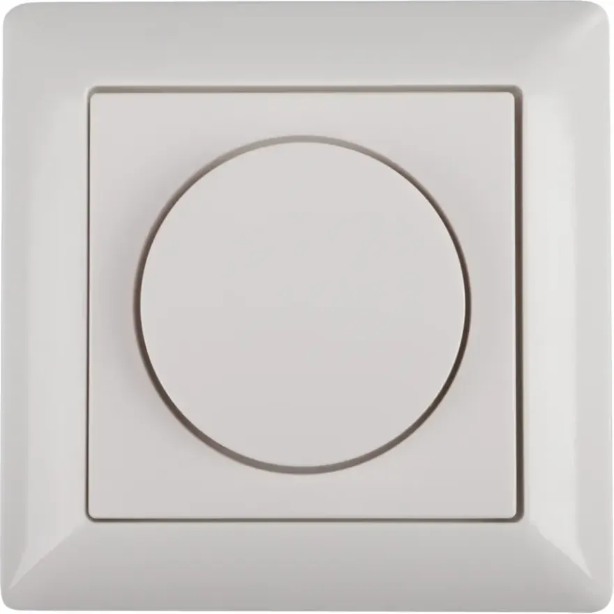 Jung AS500 Centraalplaat Dimmer Wit