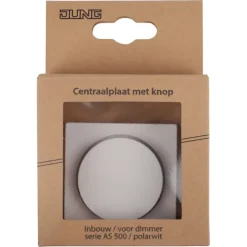 Jung AS500 Centraalplaat Dimmer Wit