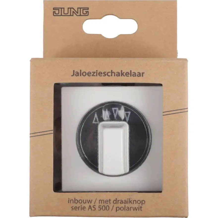 JUNG AS500 Jaloezieschakelaar wit
