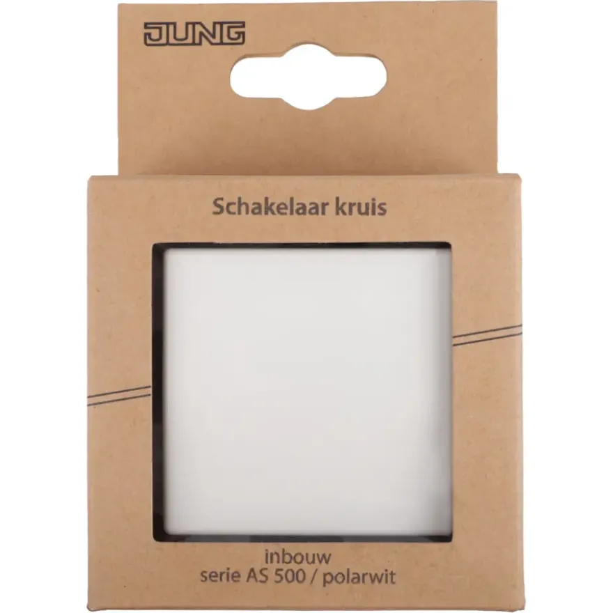 JUNG AS500 Kruisschakelaar wit