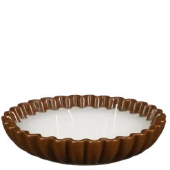 Kaars bruin - h5xd24,5cm