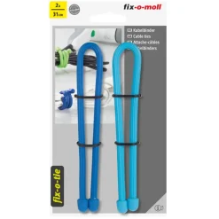 Kabelbinder fix-o-tie 2 kleuren 31cm lang 2 stuks