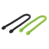 Kabelbinder Fix-o-tie zwart-groen 152mm - 2 stuks