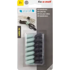 Kabelbinder spiraal 2 kleuren 90mm - 2 stuks