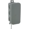 Kabeldoos met Doorsteektules Spatwaterdicht IP54 Grijs