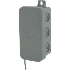 Kabeldoos met Doorsteektules Spatwaterdicht IP54 Grijs