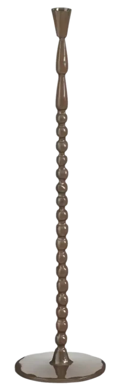 Kandelaar bruin - h56xd13,5cm