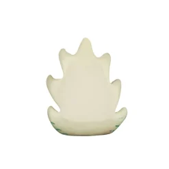 Kandelaar keramiek schelp groen