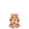 Kandelaar l.roze - h9xd7,5cm