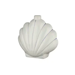 Kandelaar schelp blauw