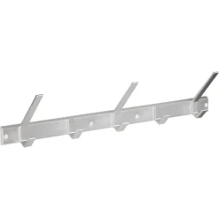 Kapstok 5 haken Albert aluminium 552 mm