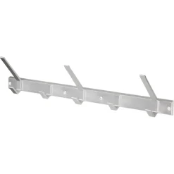 Kapstok 5 haken Albert aluminium 552 mm