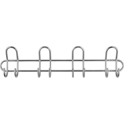 Kapstok 8 haken Gerome chroom zamak 590 mm
