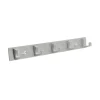 Kapstok 5 haken Kristel aluminium 360 mm