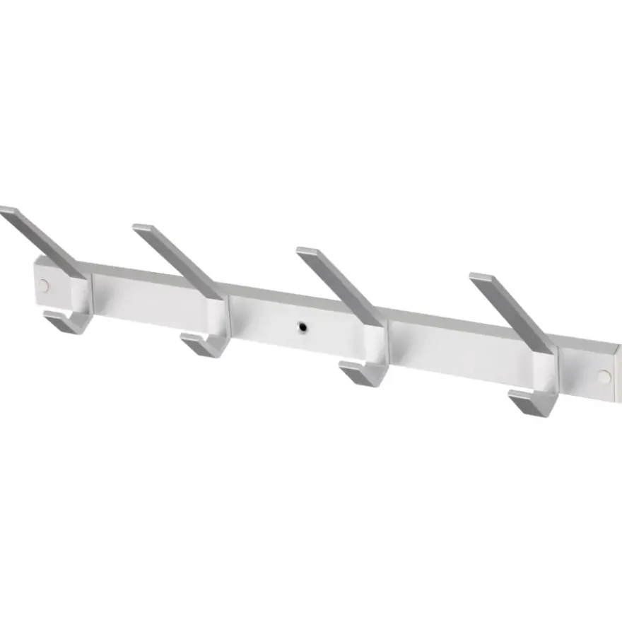 Kapstok 4 haken Ria aluminium 456 mm