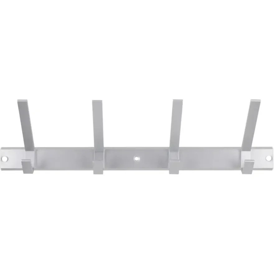 Kapstok 4 haken Ria aluminium 456 mm