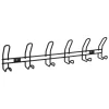Kapstok 6 haken William zwart zamak 603 mm