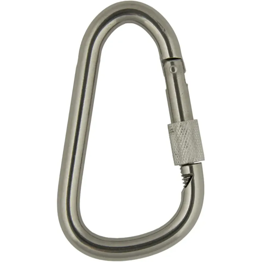 Karabijnhaak met schroefborging 8x80mm