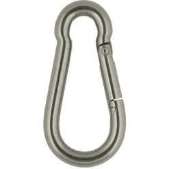 Karabijnhaak open oog 11x120mm
