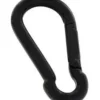Karabijnhaak 4x40mm RVS Zwart