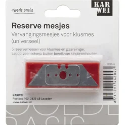 KARWEI vervangmesjes universeel afbreekmes recht