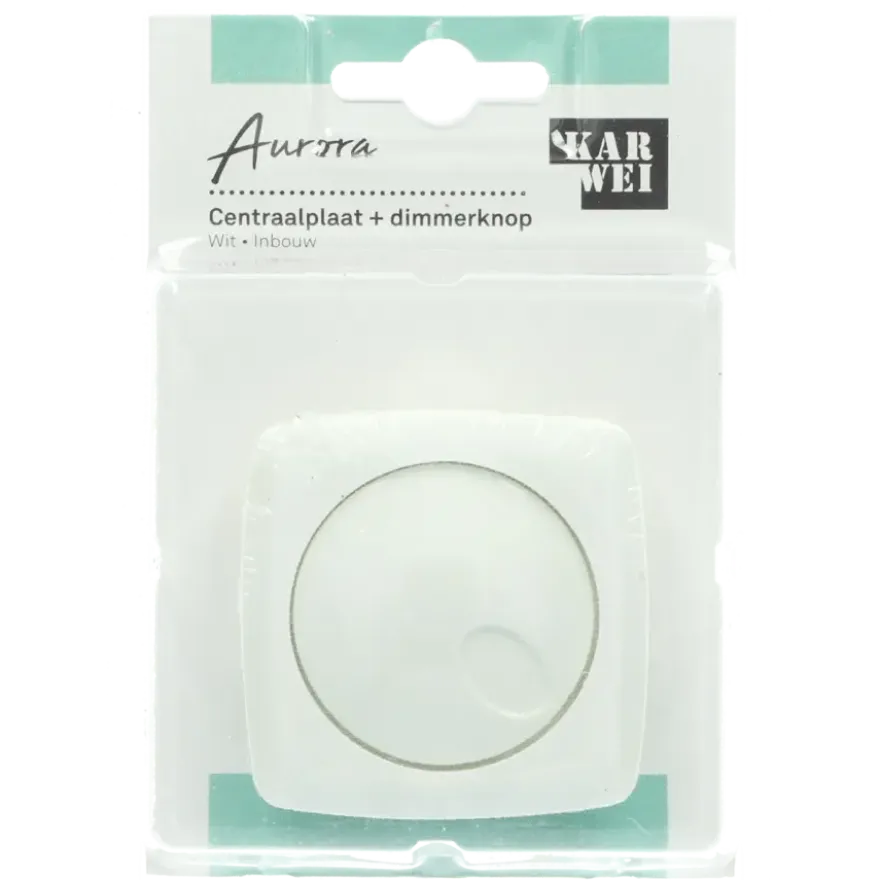 KARWEI Aurora centraalplaat dimmer wit