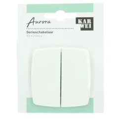 KARWEI Aurora serieschakelaar wit