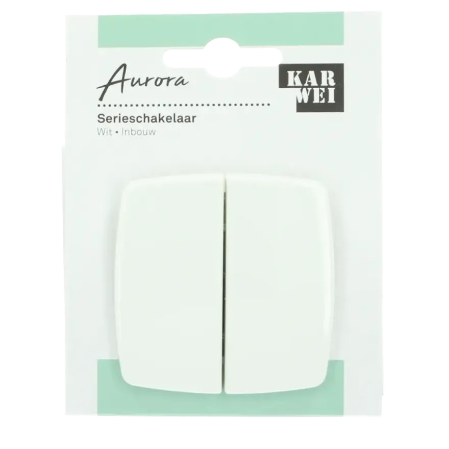 KARWEI Aurora serieschakelaar wit