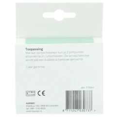 KARWEI Aurora serieschakelaar wit