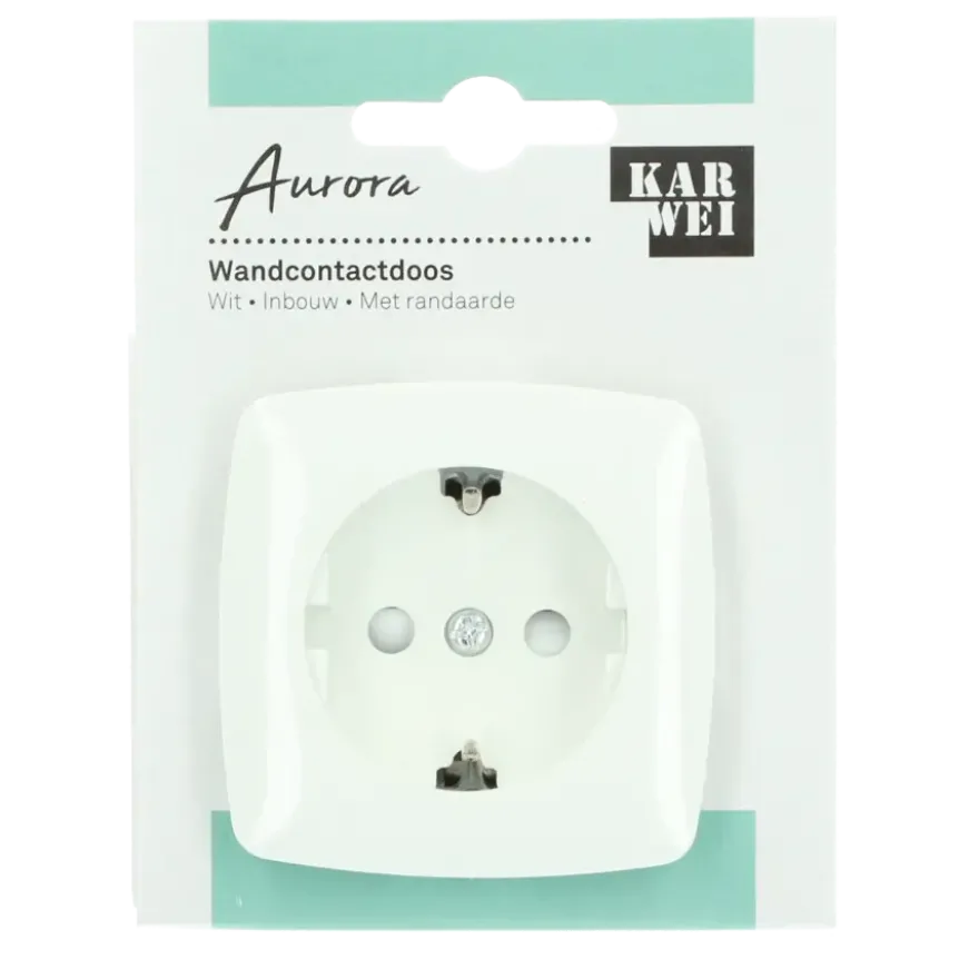 KARWEI Aurora wandcontactdoos RA wit
