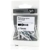KARWEI Basisplug 5x25mm + haak 4x50mm 8ST