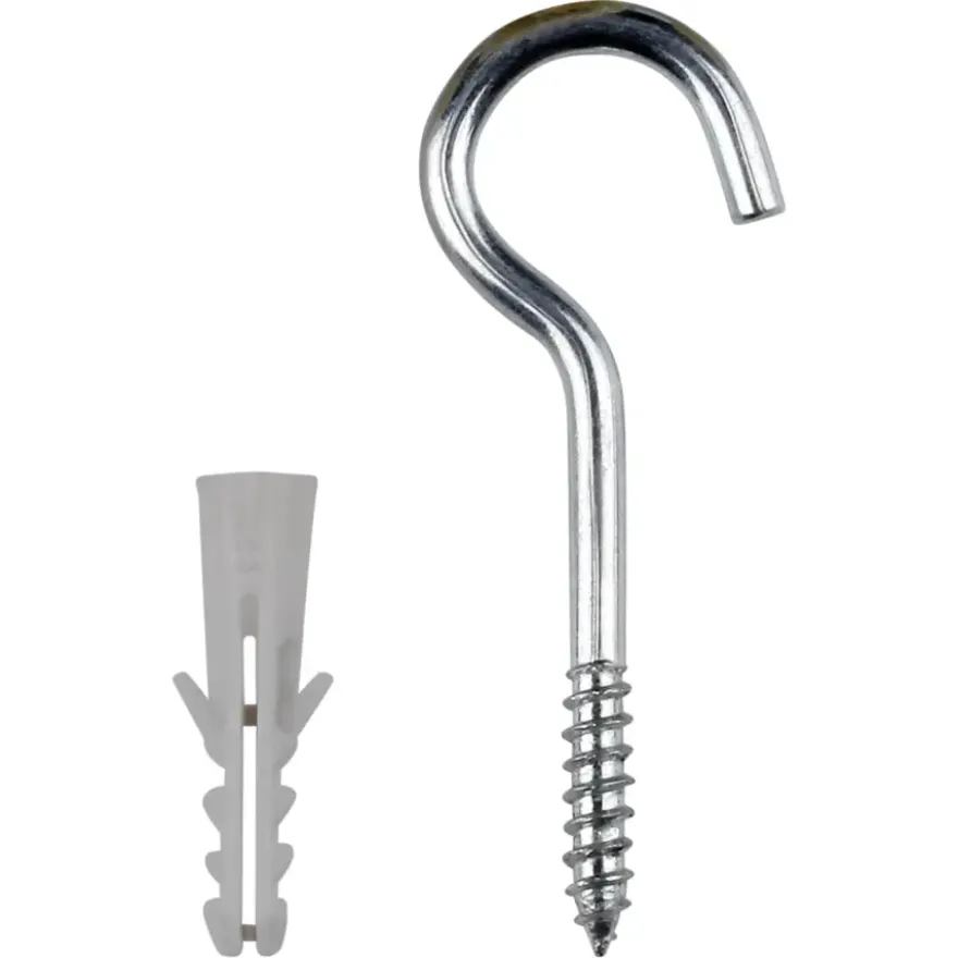 KARWEI Basisplug 5x25mm + haak 4x50mm 8ST