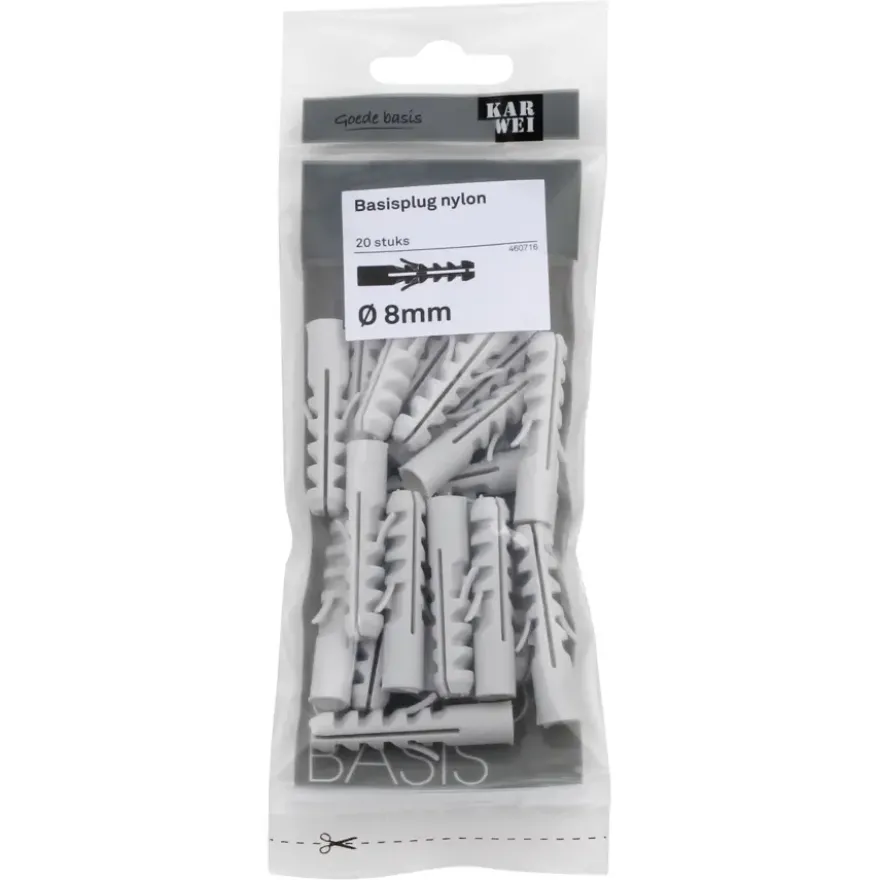 KARWEI Basisplug 8x40mm 20ST