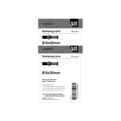 KARWEI Basisplug 6x30mm 150ST