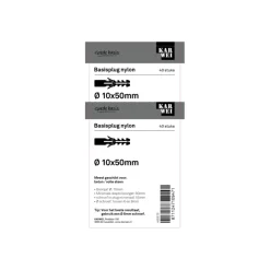 KARWEI Basisplug 10x50mm 40ST
