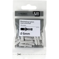 KARWEI Basisplug 5x25mm + uni 3,5x30mm 16ST