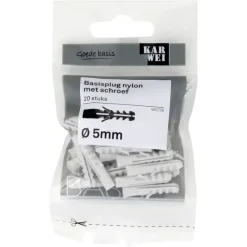 KARWEI Basisplug 5x25mm + uni 3,5x30mm 20ST