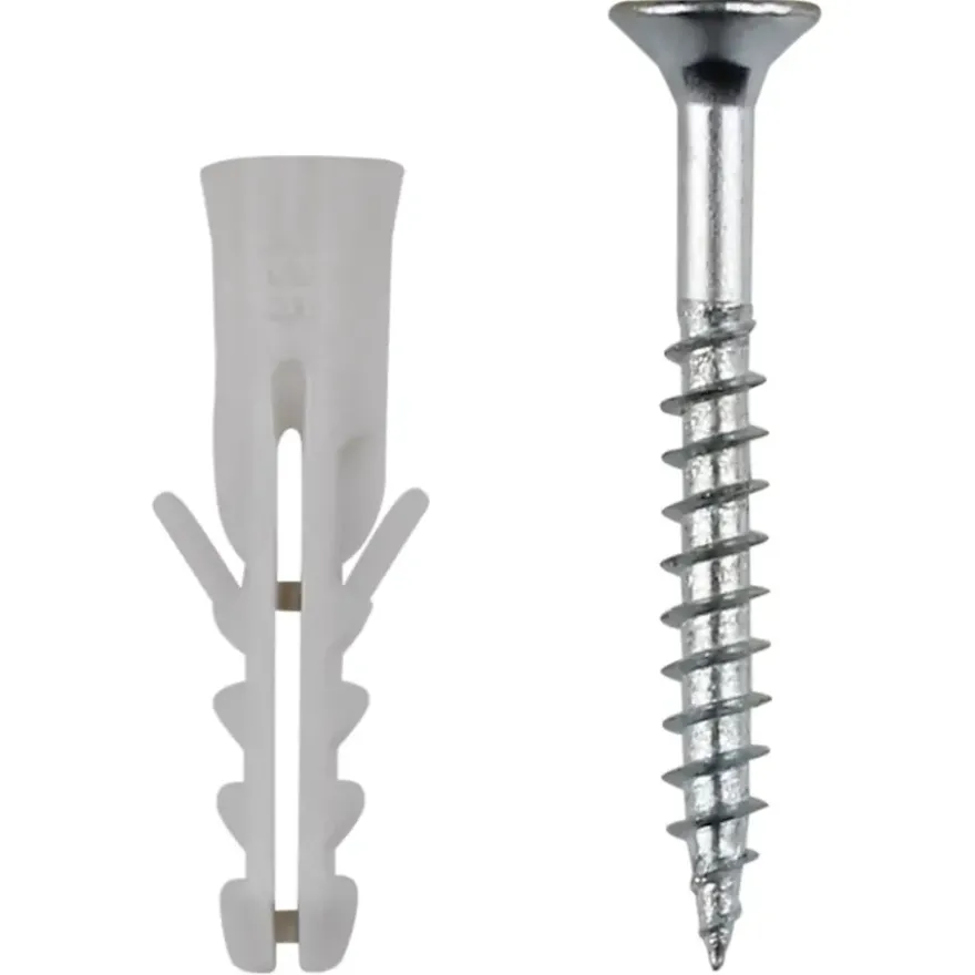 KARWEI Basisplug 5x25mm + uni 3,5x30mm 20ST