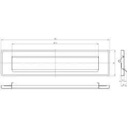 KARWEI briefplaat aluminium