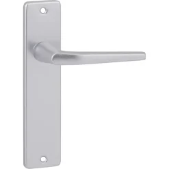 Karwei deurkruk set Daan recht blind schild aluminium