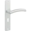 KARWEI deurkrukset France langschild sleutel 56mm ANOX (mat aluminium)