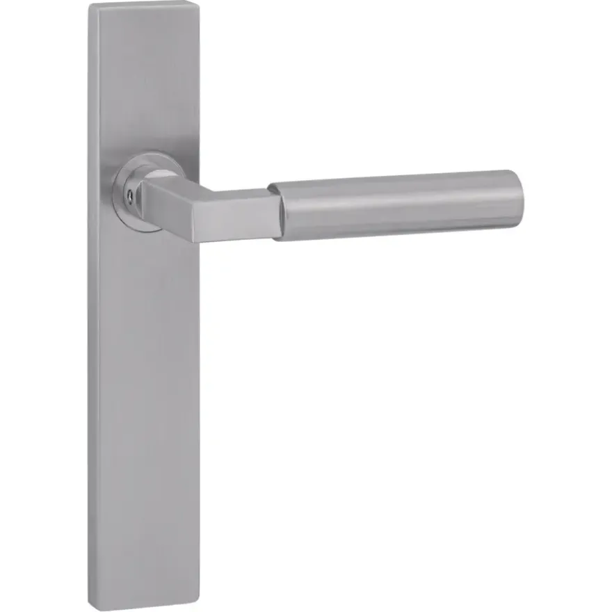 Karwei deurkruk set Fulham recht blind schild RVS
