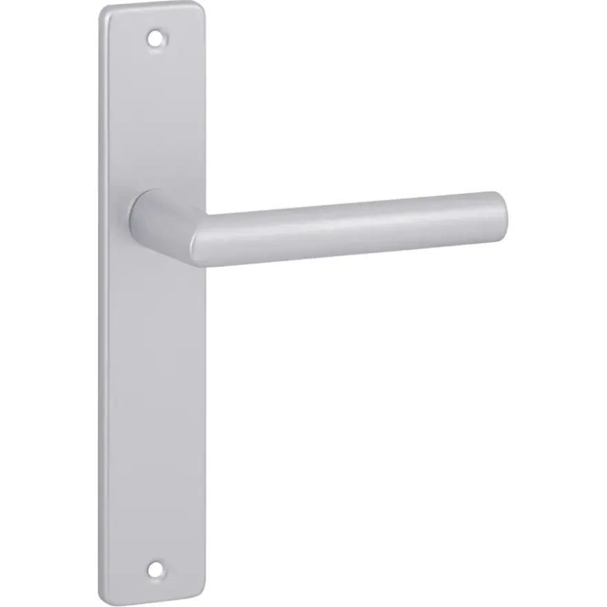 Karwei deurkruk set Greece recht blind schild ANOX aluminium mat