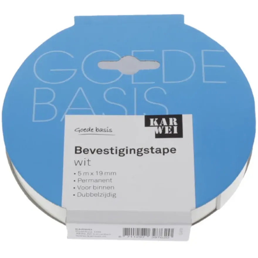 KARWEI dubbelzijdige bevestigingstape 5mx19mm